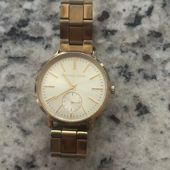 Michael Kors MK3500 38mm Jaryn Gold-tone Stainless Steel Quartz Ladies Watch - Picture 3 of 7